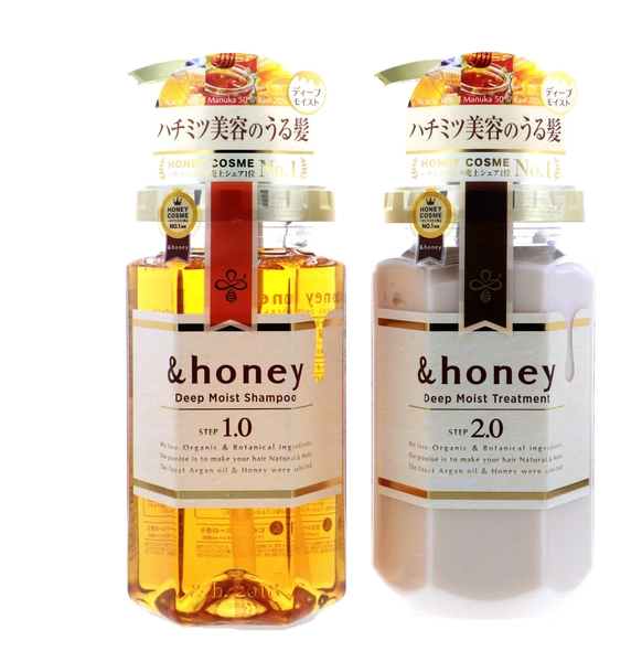 &honey Deep Moist Shampoo & Conditioner Set, Honey Infused Moisturizing Hair Care, 2-Piece Set - Walmart.com
