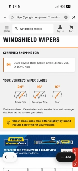 Windshield Wipers - Wiper Blades Replacement for Cars, Trucks and SUVs | AutoZone