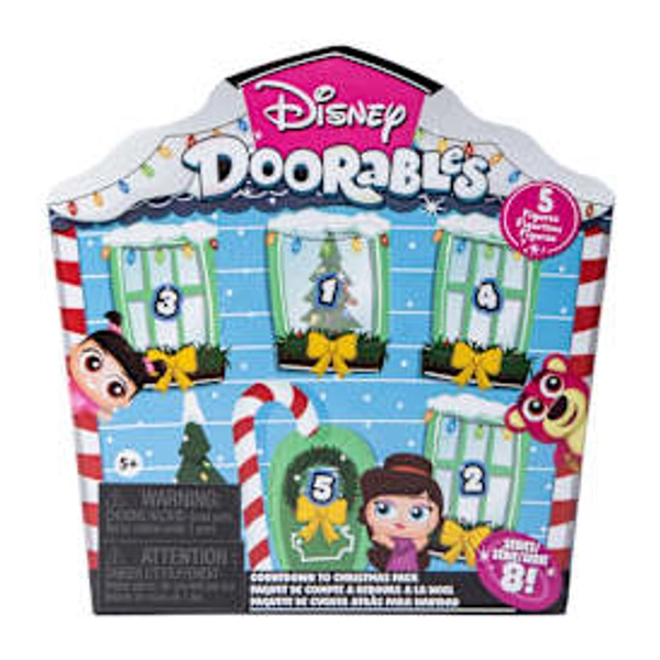 Disney Doorables Countdown To Christmas Pack (Styles May Vary)