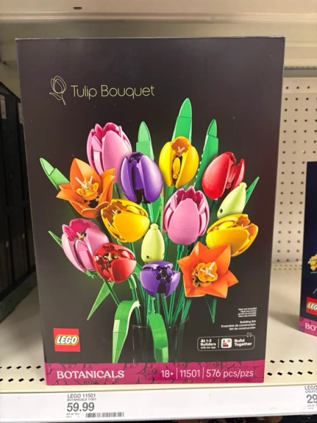Lego tulips 