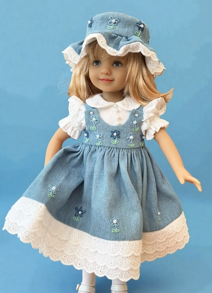 BEAUTIFUL OUTFIT FOR DIANNA EFFNER LITTLE DARLING DOLL OR 13” DOLL