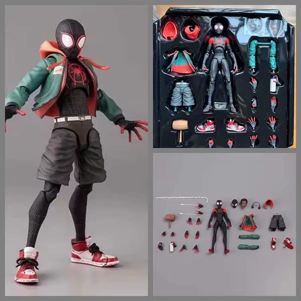 NEW Legends Sentinel SV SHF Spider Man Action Figure Spider-Verse Miles Morales Peni Parker Joint Movable Anime Figures Toys - AliExpress 26