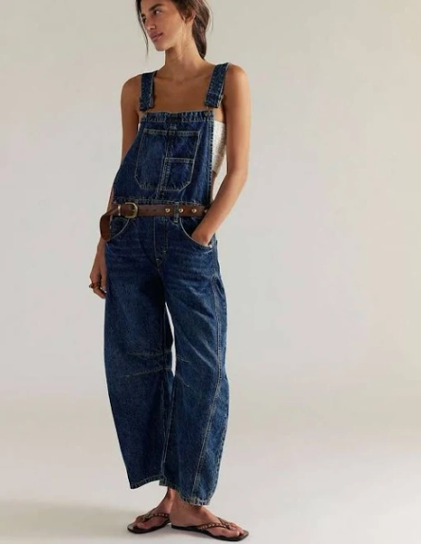 Free People Women's Good Luck Overalls