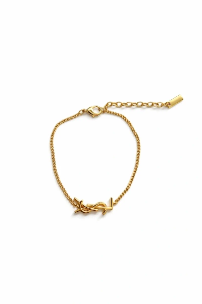 Gold YSL Dainty Bracelet