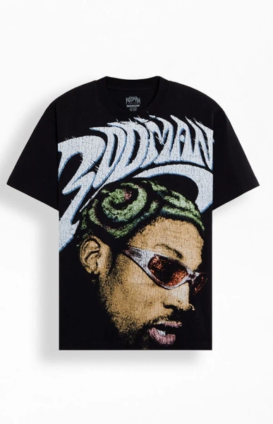 Tribal Head All Over Print Oversized T-Shirt