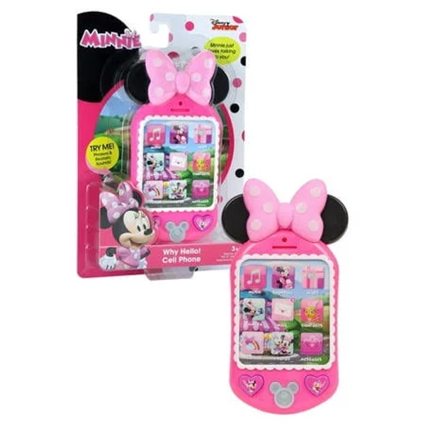 Disney Junior Minnie Mouse Bow-Tique Why Hello! Cell Phone