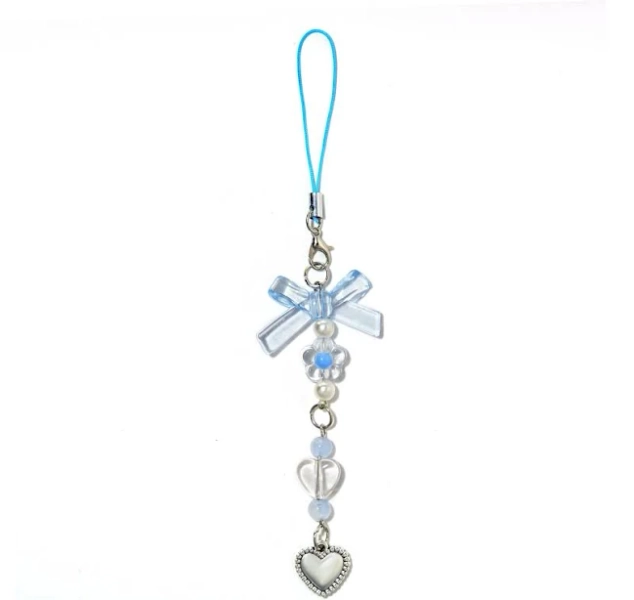 BLUE THEME PHONE CHARMS