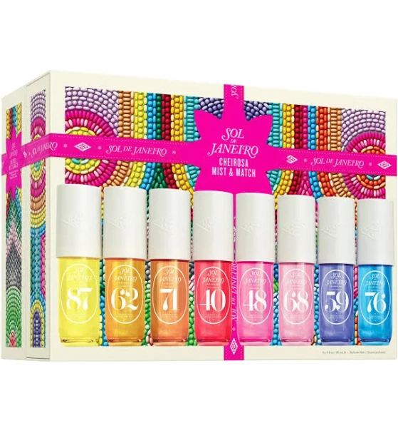Cheirosa Mist & Match Perfume Mist Wardrobe Bundle Spray 8-Piece Set