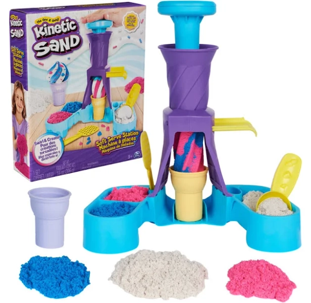 Kinetic Sand Soft Serve Station