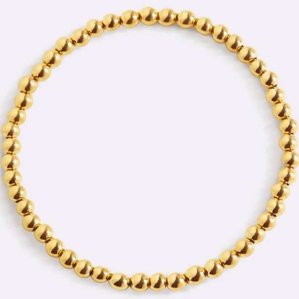 Dainty Gold Beaded Bracelet
