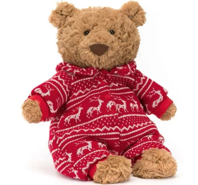 Bartholomew Bear Winter Pajamas