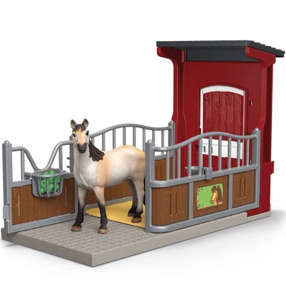 Schleich Farm World Ponybox & Mustang Mare