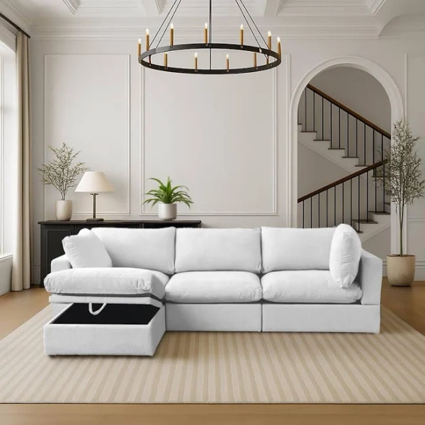 The 4-Piece Comfy Cloud Couch