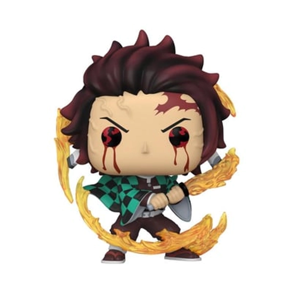 Funko POP Animation: Demon Slayer: Kimetsu no Yaiba Tanjiro 4.55-in Vinyl Figure