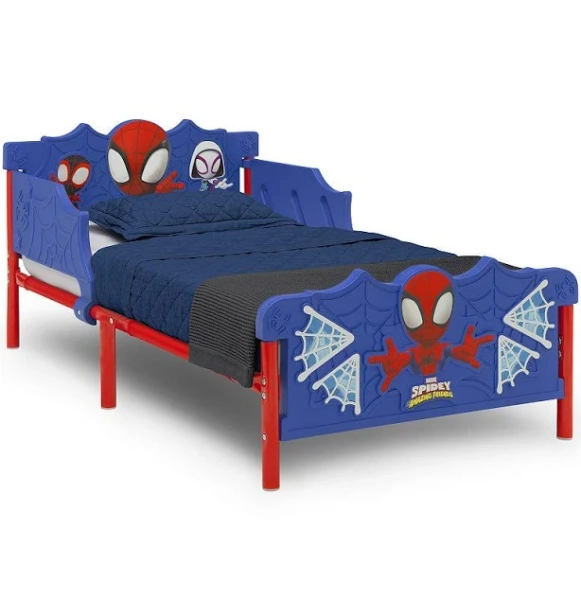 Delta Children Spidey and His Amazing Friends 3D Toddler Bed