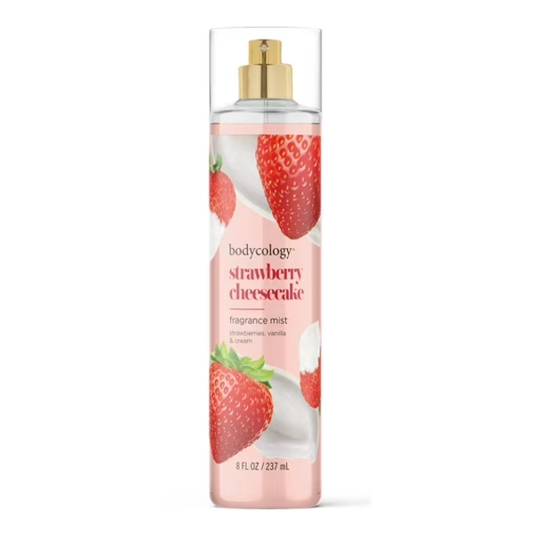 Bodycology Fragrance Body Mist, Strawberry Cheesecake, 8 fl oz