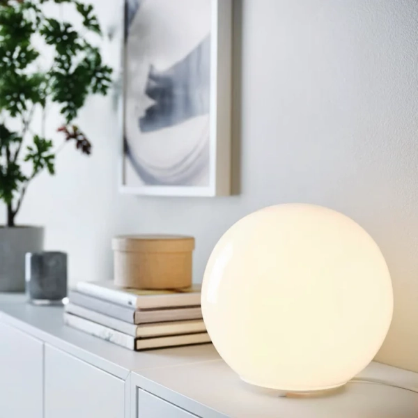 FADO Table lamp - white 25 cm