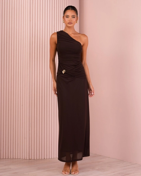 Cheryll One Shoulder Maxi Dress