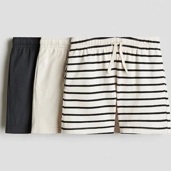 H&M Boys 3-Pack Cotton Jersey Shorts