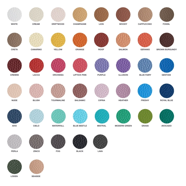 ROMA LEATHER pieces / sheets / panels - various sizes | 50+ COLORS / fianoleather