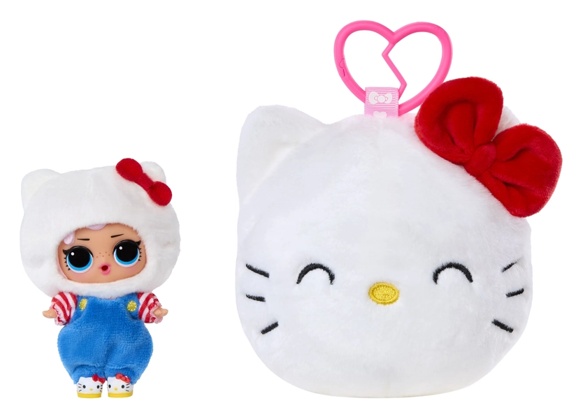 LOL Surprise Loves Hello Kitty and Friends Reversible Blind Plush Collectible Tots Doll - Walmart.com
