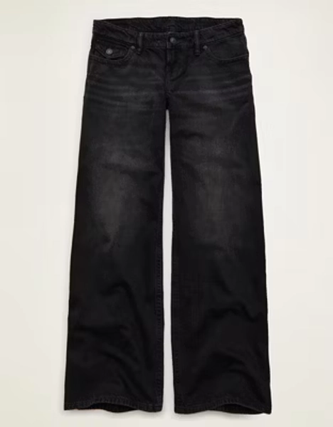 AE Lowest-Rise Baggy Wide-Leg Jean