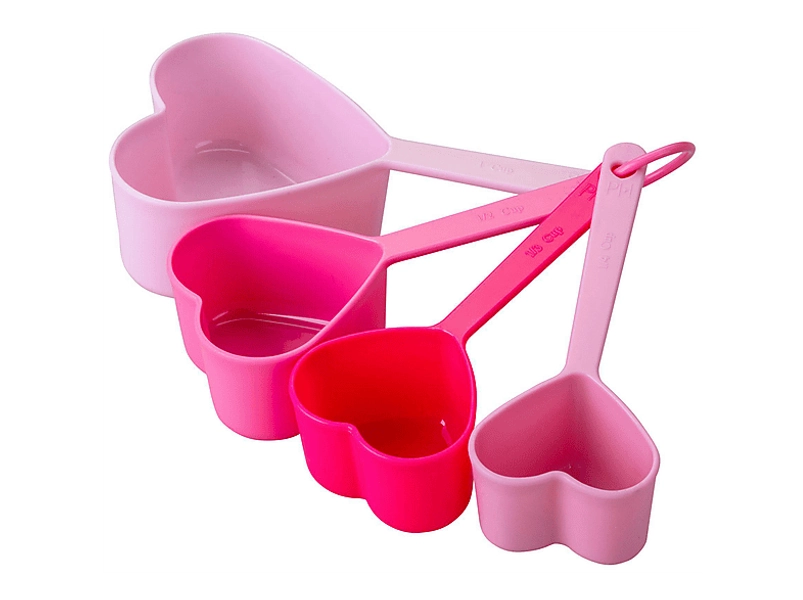 PARIS HILTON 58485 Messbecher-Set, Pink, Spülmaschinengeeignet