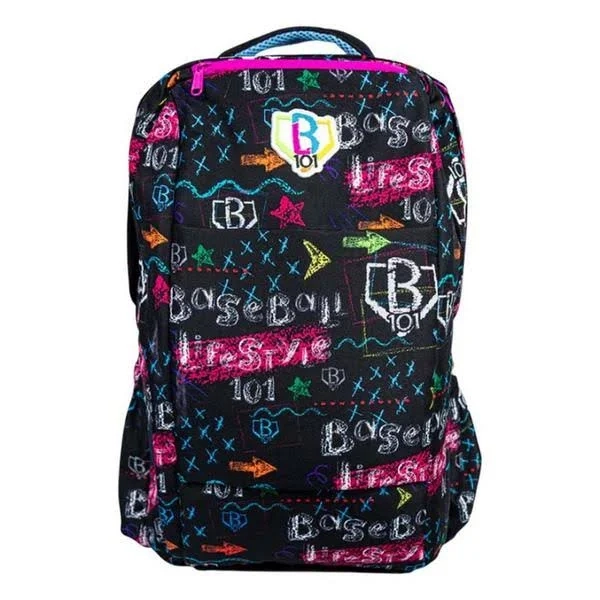 Baseball Lifestyle 101 Chalkboard Backpack