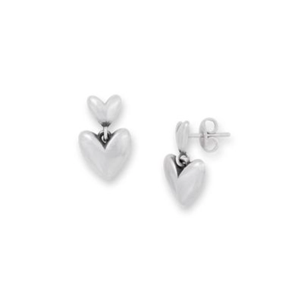 Dancing Hearts Drop Earrings