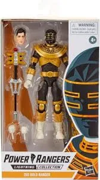 Hasbro Power Rangers Lightning Collection Zeo Gold Ranger Action Figure