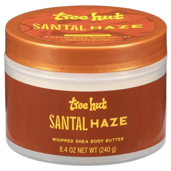 Tree Hut Body Butter - Santal Haze - 8.4oz: Paraben-Free, Contains Shea Butter, Hydrating, Vegan