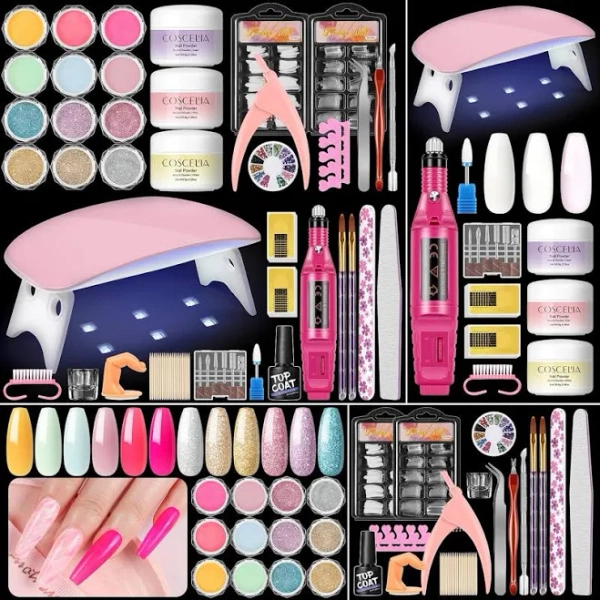 Acrylic Nail Kit for Beginners with Everything Nails Kit
