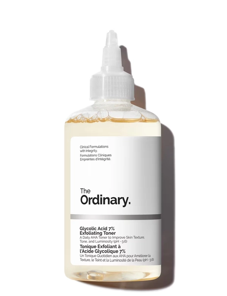 The Ordinary Glycolic Acid 7% Exfoliating Toner, 240ml