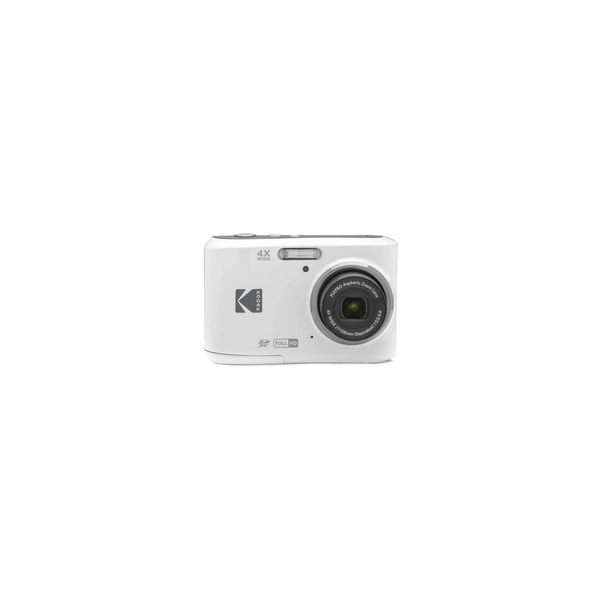App. Photo num. PIXPRO FZ45-WH 16&nbsp;Mpx à zoom optique 4X caméra grand-angle 27&nbsp;mm HD intégrale 1080P de 2,7 po pour blogues vidéo ACL (blanc)