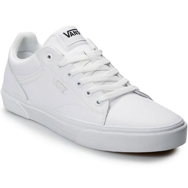 Vans Men's Seldan Low Top Leather Sneakers