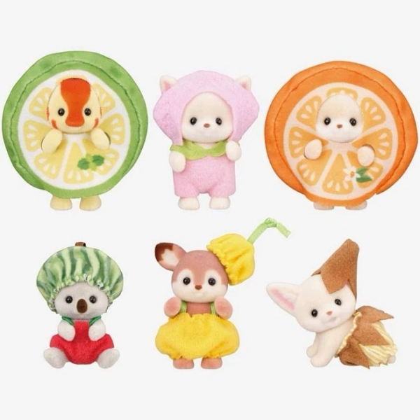 Calico Critters Fruit Babies Blind Bag Mini Figure