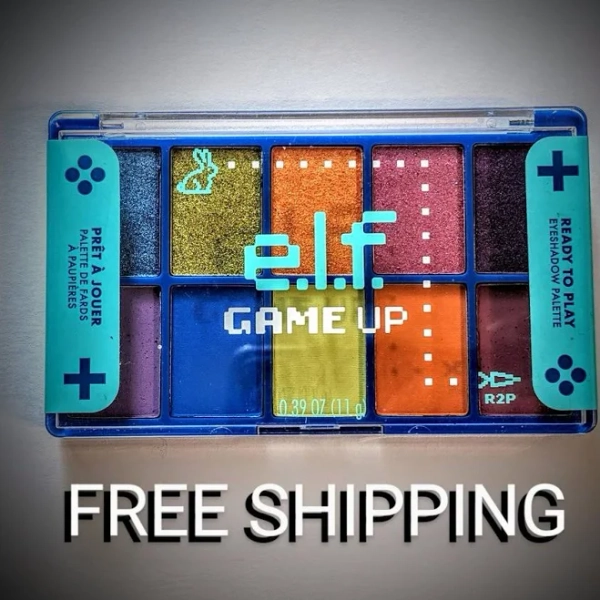 ELF Unopened Cosmetics Makeup GAME Up Eyeshadow Palette - New Beauty
