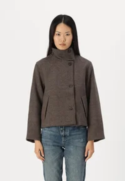 OBJRIKI RE SHORT JACKET NOOS - Light jacket - morel