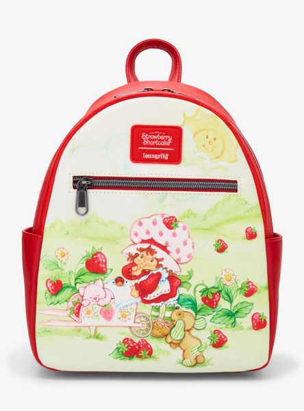 Loungefly Strawberry Shortcake Gardening Mini Backpack