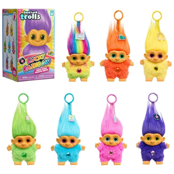 Happy Haul Good Luck Trolls Clip On Figure Assortment