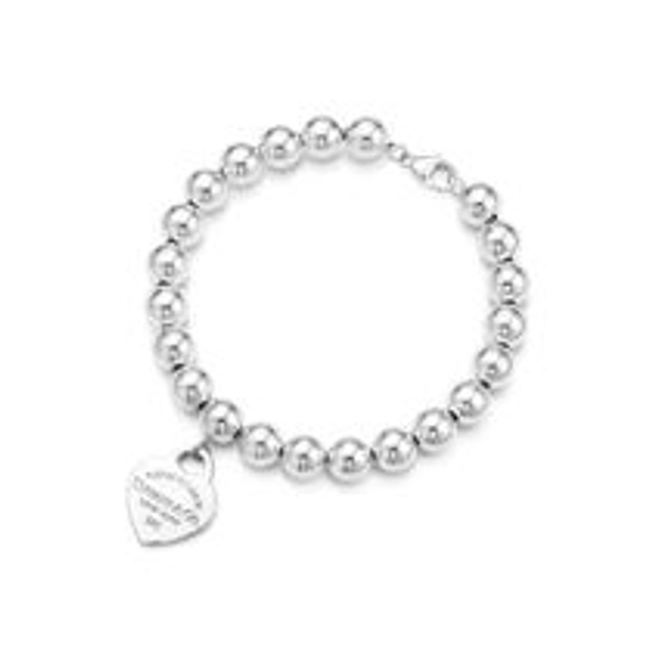 Return to Tiffany® Heart Tag Bracelet in Silver, 8 mm