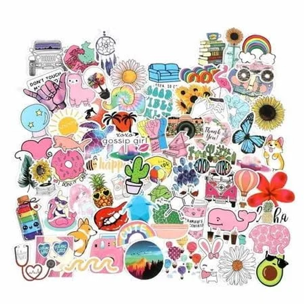 Fngeen Cute Waterproof Vinyl Stickers