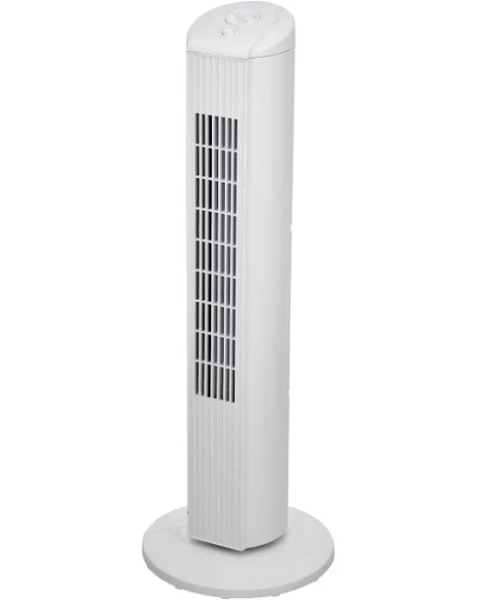 Mainstays 28 Inch 3-Speed Oscillating Tower Fan mswmt24mb