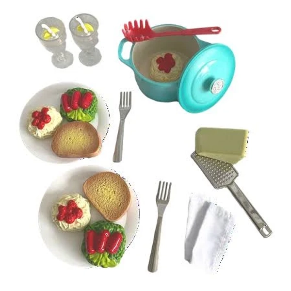American Girl Truly Me Spaghetti Dinner Set