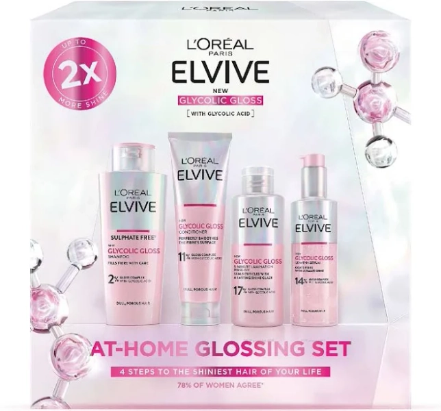 L'Oreal The Glycolic Gloss Haircare Gift Set