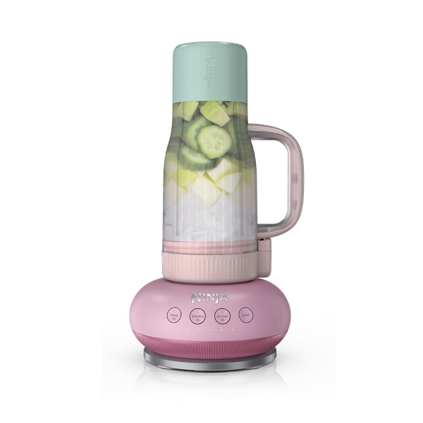 Ninja BlendBOSS™ Tumbler Blender with 26oz Travel Tumbler & Removable Straw, Pink Peppercorn