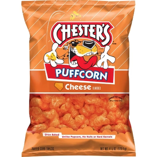Chester's Puffcorn Cheese Puffed Corn Snacks - 4.25oz