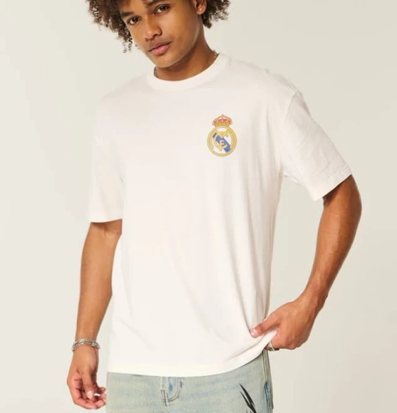 Hollister Men's Real Madrid CF Graphic Tee