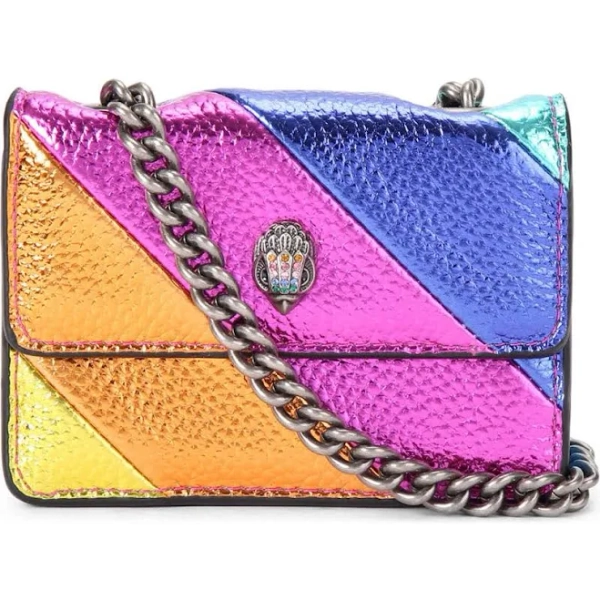 Kurt Geiger London Micro Kensington Faux Leather Crossbody Bag