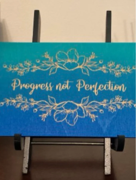 Practice Makes Progress Floral
